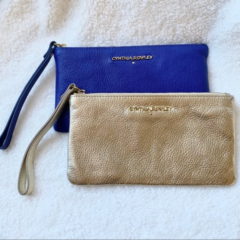 EUC CYNTHIA ROWLEY Wallet Wristlets - Lot of 2